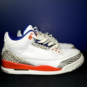 Size 9.5 - Nike Air Jordan 3 Retro Knicks Men's Shoes